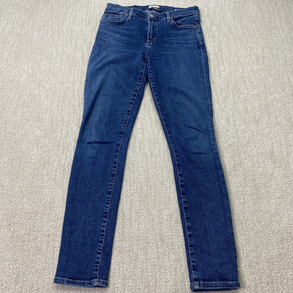 Citizens of Humanity Womens Dark Wash Rocket Ankle Jeans 26